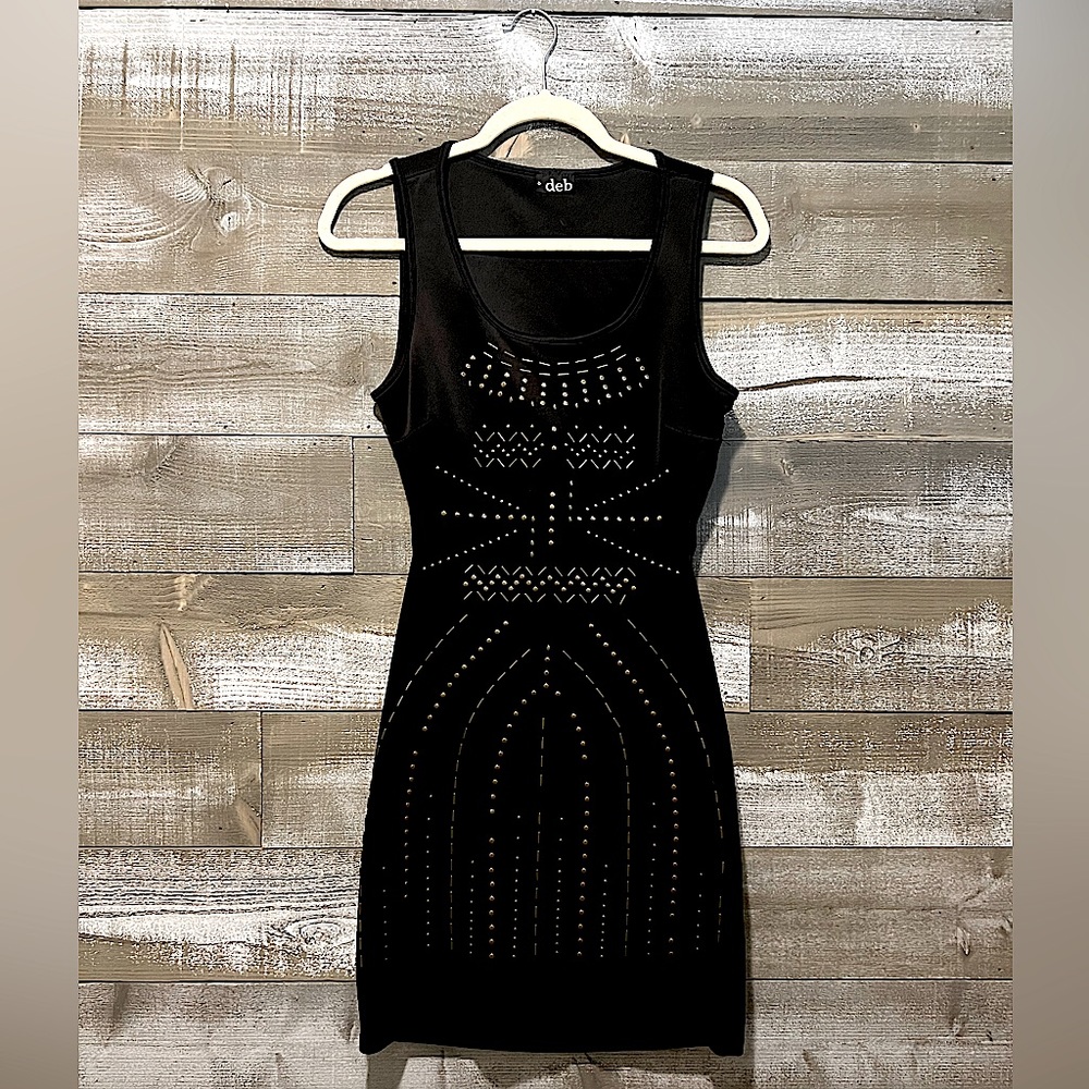 Deb body con dress